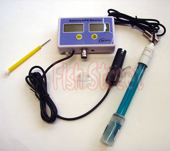 Aquarium Electronic Salinity Ph Monitor  