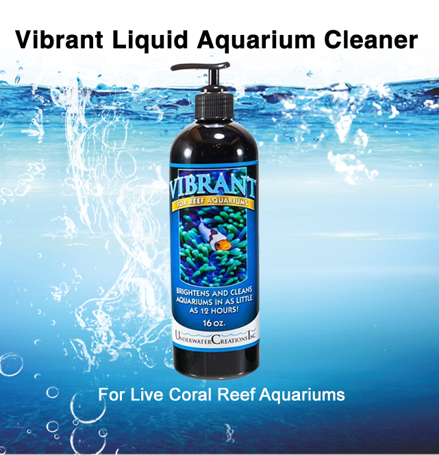 Vibrant Liquid Aquarium Cleaner for 